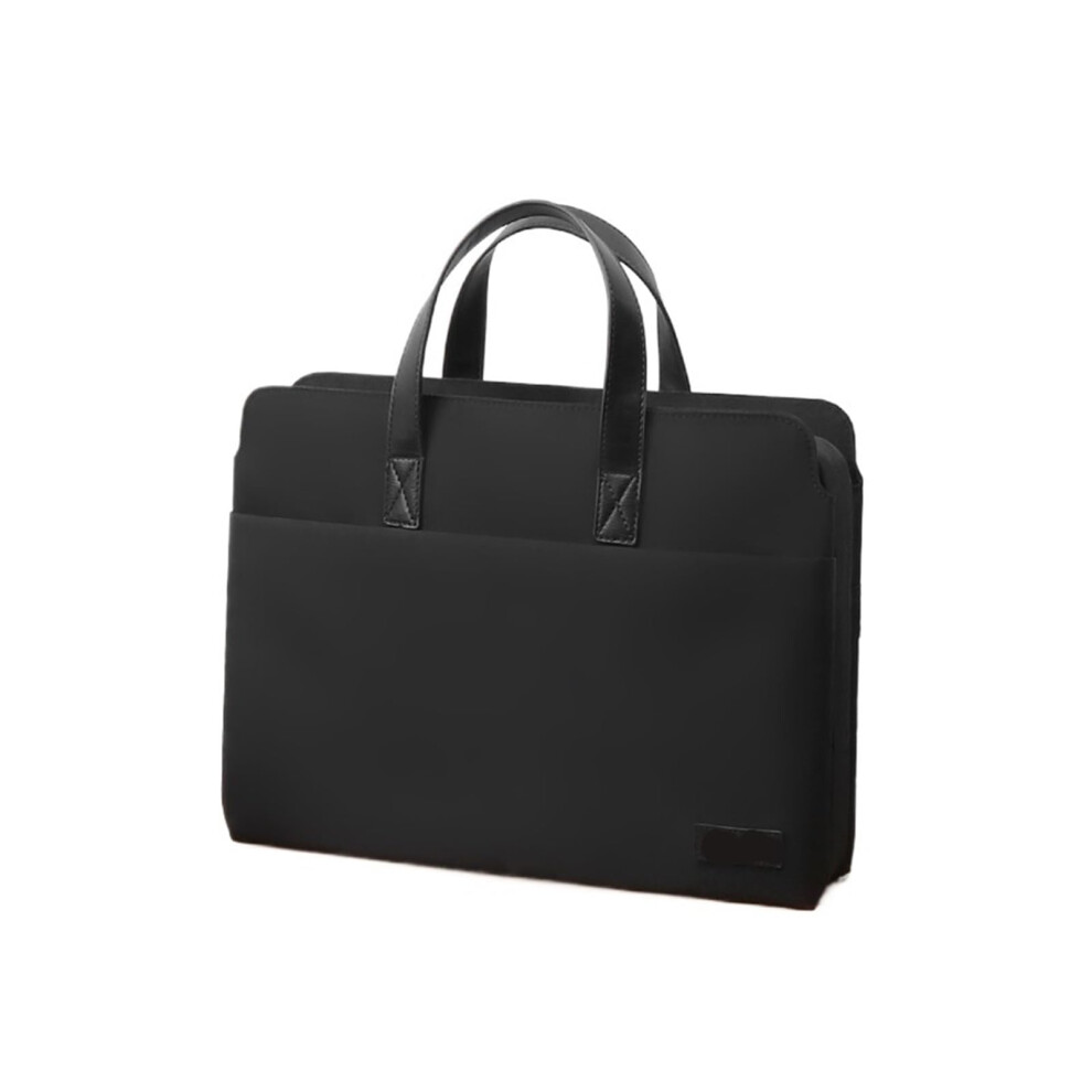 Laptop Bag 15.6 Inch Protective Pc Sleeve, Portable Laptop Case With Large Capacity For Notebook Black 6038364901552