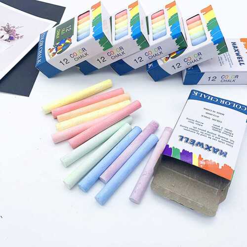 Dust Free Chalk Colorful Drawing Chalk for 1