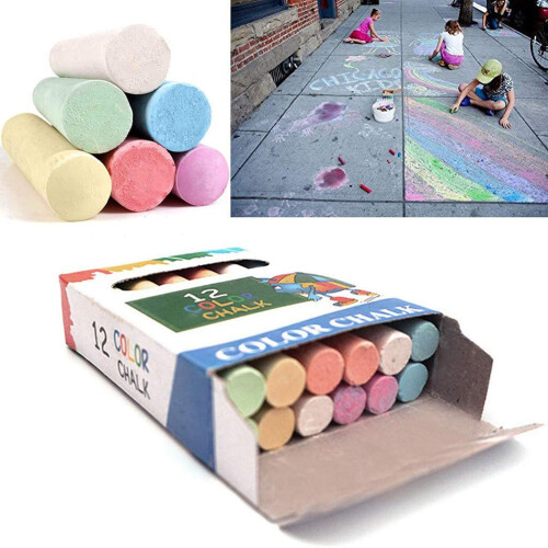 Dust Free Chalk Colorful Drawing Chalk for