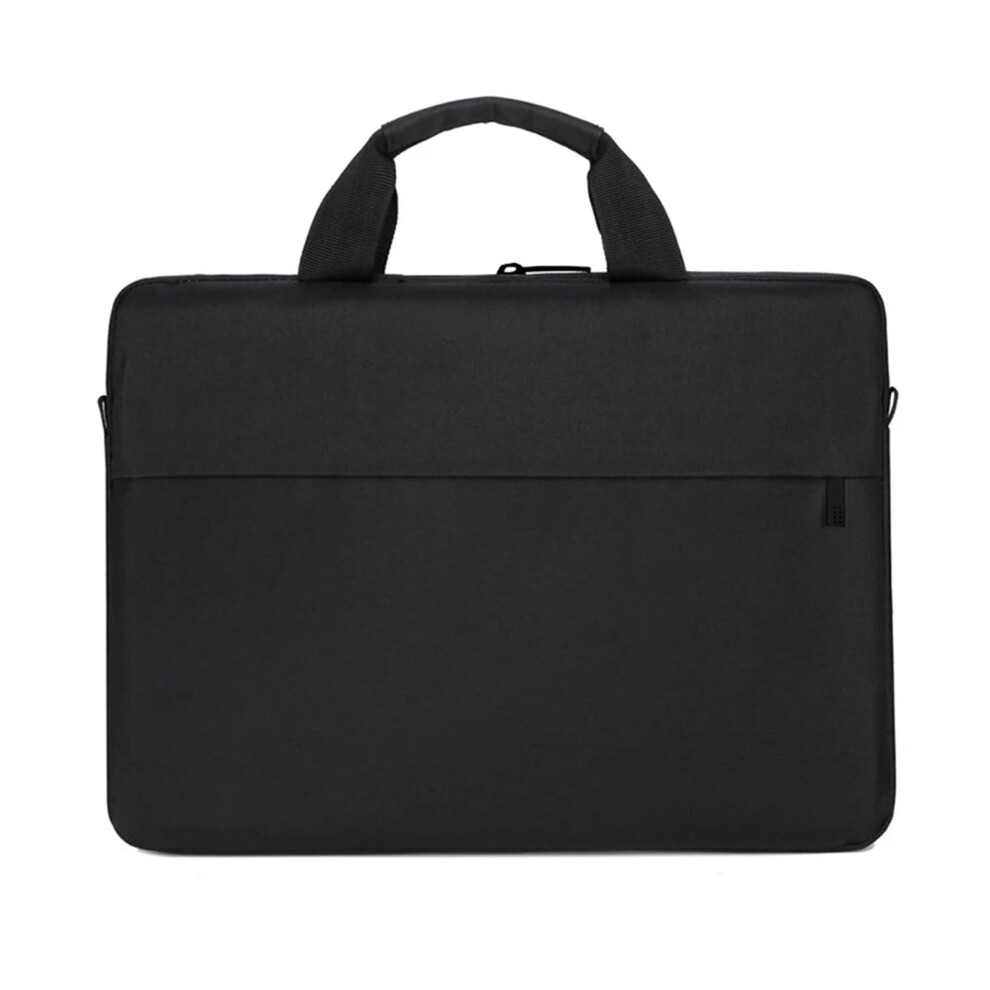 Laptop Bag for Women 13.3 14.1 15.6 17 Inch Office Notebook Sleeve Travel Computer Handbag Black 14.1-Inch