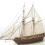 Wooden Sailboat Ship Model Home DIY Model 1