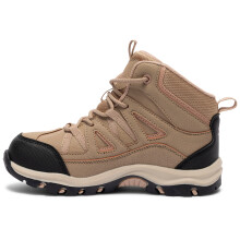 (15, Fawn) Trespass Kids Waterproof Walking Boots - Gillon II