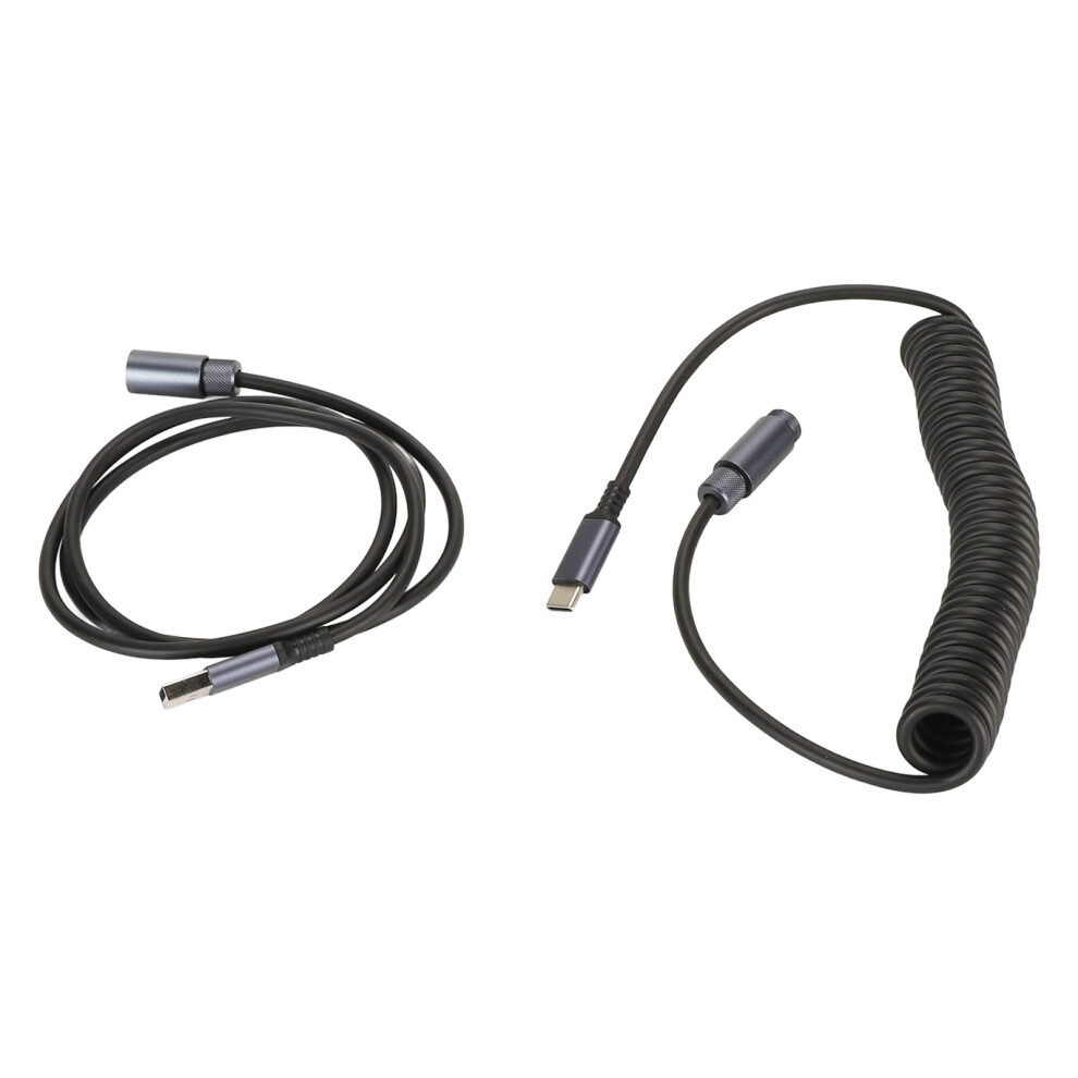 Coiled Usb C Cable Professional Extensible Usb C 8130196173362