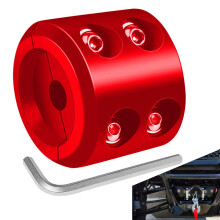Seilwinden-Hakenverschluss Synthetische Seilstoßstange Rot 3.5 Tonnen Kissen zum Entwirren von Vibrationen Auto-Abschleppwerkzeug