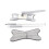 360 Degree Free Rotation Microfiber Type X Flat 1