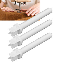 Nähmaschinen-Spule Weißes Kunststoff 3 Stück Nebenaccessoires für Schneiderei