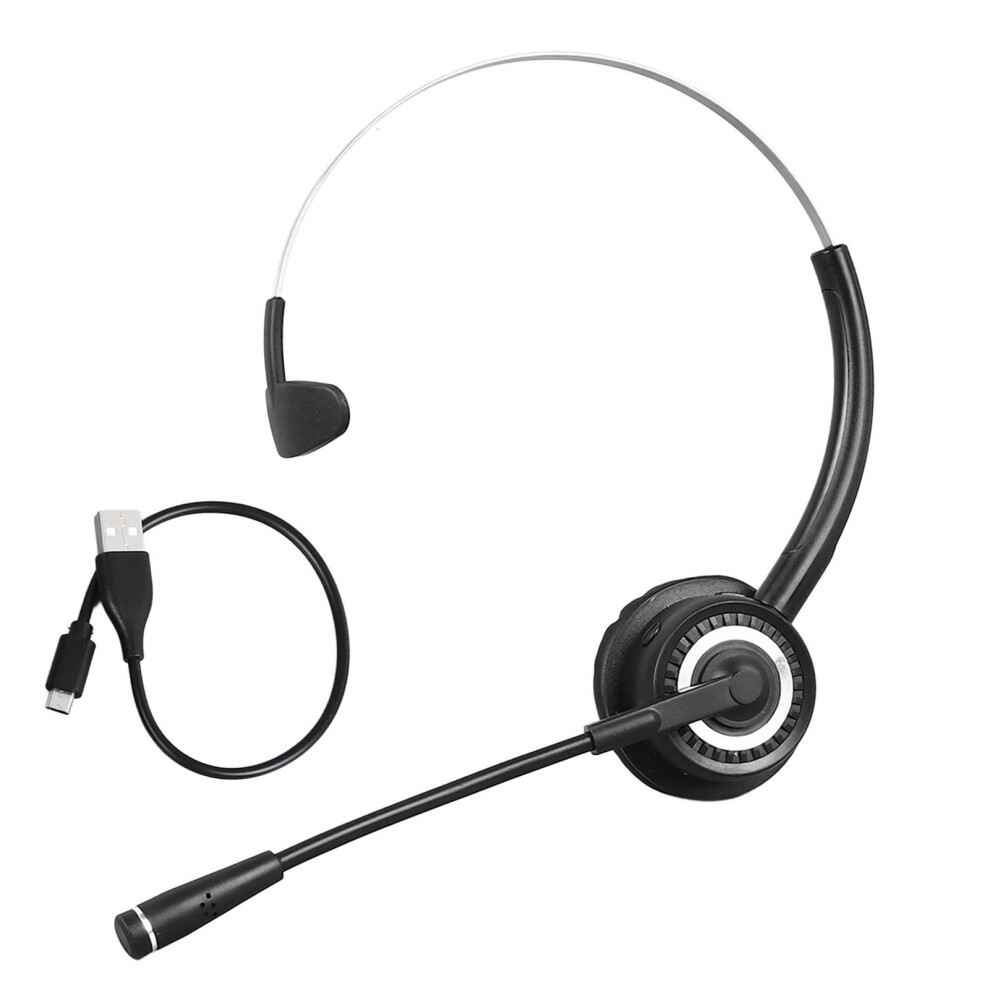 Bluetooth Telephone Headset Noise Reduction Single 8130196174154