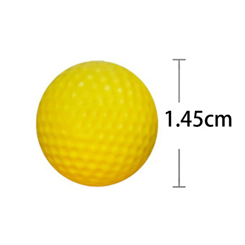 50Pcs Rounds Foam Refill Replace Balls Pack 2