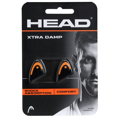 HEAD Head Unisex     Erwachsene Xtra Damp Tennisd   mpfer, Orange, Standardgr      e