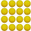 100Pcs Rounds Foam Refill Replace Balls Pack 5