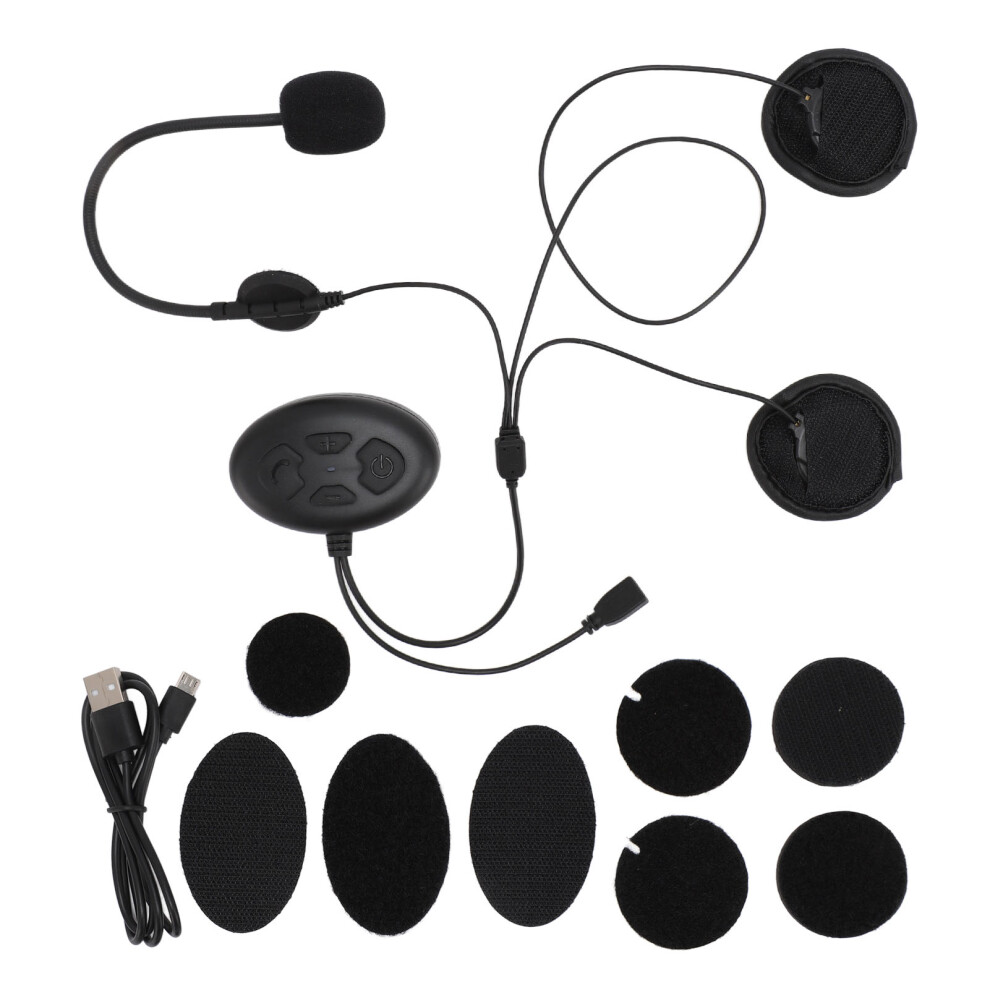 Motorcycle Bluetooth Headset Hifi Stereo Sound 8130196174789