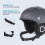 VANRORA Skihelm Snowboardhelm - Grau L 5