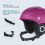 VANRORA Skihelm Snowboardhelm - Pink S 5
