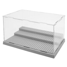 3 Steps Display Case Acrylic Box Dustproof Display