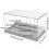 3 Steps Display Case Acrylic Box Dustproof Display 3