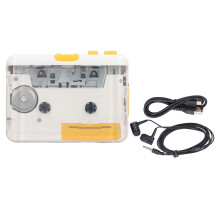 Cassette to MP3 Converter Battery USB Powered