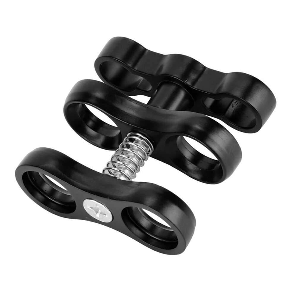 Mini Butterfly Ball Clip With Aluminum Alloy Diving Lamp, Gopro Compatible Flexible Clamp Adapter Mount For Action Cameras 6947110770277