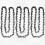 Stihl MS170 MS180 MS181 MS61 Chainsaw Chain Replacement - 3 Pack Saw Chain Set 1