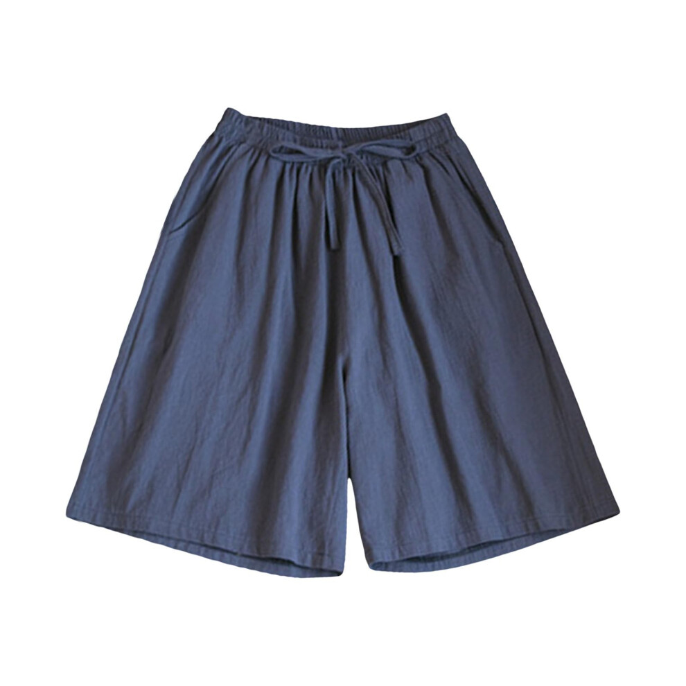 High Waist Women's Sport Shorts Fitness Quick Dry Yoga Running Shorts Elastic Summer Jogging Pants Gray 17 XXL-image-OPC-PK75S6C-NEW