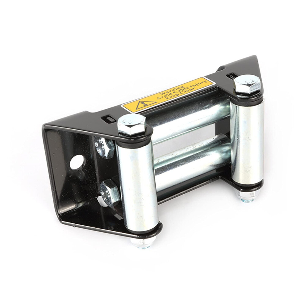 2000-3000 Pound Winch Roller Cable Guide With 112 Hole Pitch Galvanized Steel For Vehicle Recovery And Towing Equipment 6947110770321