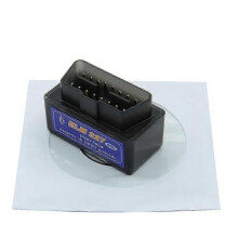 (ELM327 V2.1 BLACK) Bluetooth ELM 327 V2.1 OBD2 Scanner Code Reader Tool ELM327 V2.2 For IOS/Android/PC Bluetooth 4.0 OBD Car Diagnostic Auto Tool