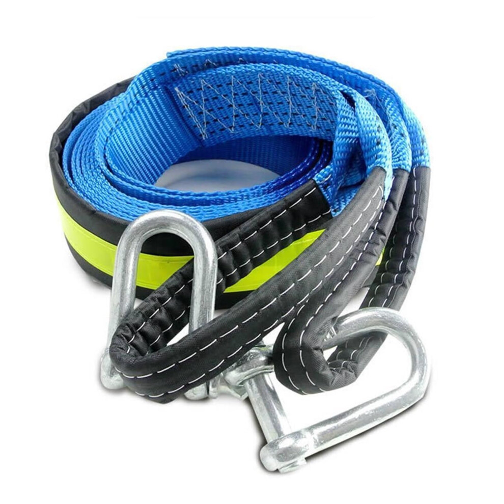 Synthetic Winch Rope Kit 5M 8 Ton Tow Strap Recovery Cable With Hook For Heavy-Duty Off-Road Vehicle Emergency Recovery 6947110770352