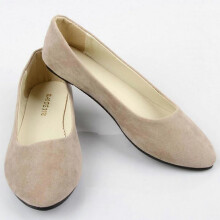 (37, Khaki) Women Ballet Dolly Pumps Flat Slip On Loafers Suede Shoes VSB