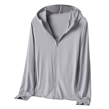 UV Clothing Women's UPF 50+ Sun Protection Hoodie Long Sleeve Full Zip Sports Shirt Lightweight Rash Guard with Pockets XXL