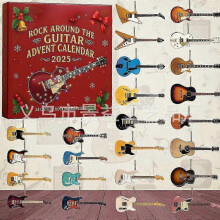 (Guitar) 2025 Christmas Advent Calendars Decoration Acrylic Full style