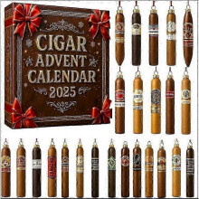 (Classic Cigars) 2025 Christmas Advent Calendars Decoration Acrylic Full style