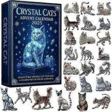 (CrystalCatsAdventCalendar) 2025 Christmas Advent Calendars Decoration Acrylic Full style