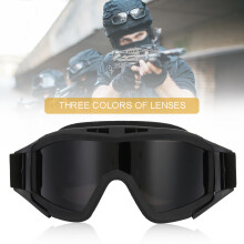 Paintball-Skibrille Anti-Fog Stoss-Festigkeit Schwarz, Khaki, Grün