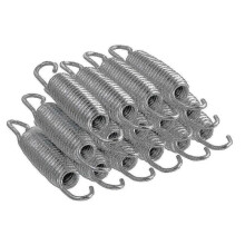 (14 cm - 5.5 inches) Set Of 15 Trampoline Replacement Springs, Heavy-duty Galvanised, Different Sizes UFE