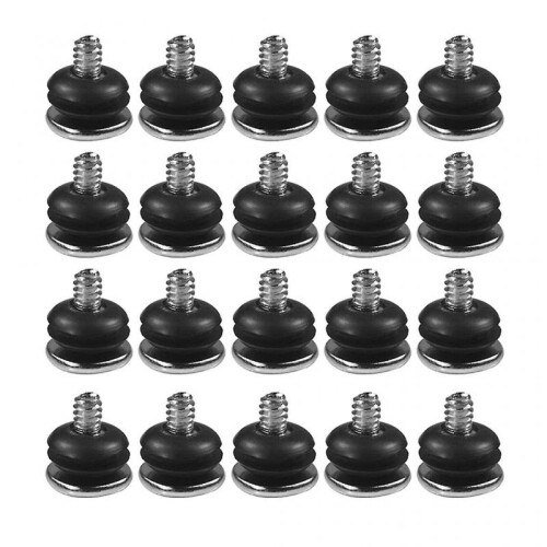Hard Disk Damping Screw 3.5 Thick Tooth Step Screw for w/ Rubber Ring for 3.5''