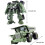 Deformation Robot Car Toys Model Portable 4