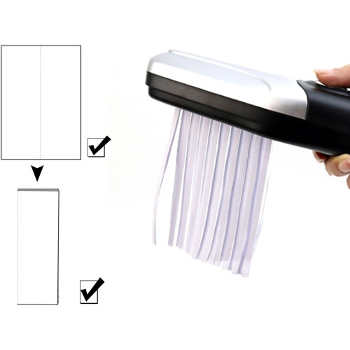 Small Shredder for Home Office, Wear-Resistant Document Cutter, Compact Size, Secure Information Protection 2