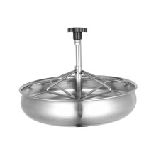 Feeding Trough for Pigs and Small Animals, Durable Thick Plastic Feeder Container for Efficient Farm Feeding