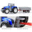 4 Pcs Alloy Farm Tractor Toy Set Engineering Car 4