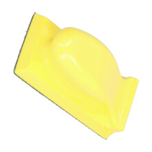 Quadratische Schleifblock 136x66mm Handpolierpad mit Haken- und Schlaufenverschluss