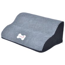 Dog Stairs, Dog Ramp 16x10x6 Inch 2-Step 30 Removable Washable Bone Pattern Cat Ramp for Home Use