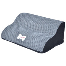 Dog Ramp 16x10x6 Inch 2-Step 30 Bone Pattern Washable Non-Slip Pet Steps for Cats and Dogs Home Use