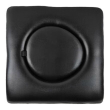 (Black Round) 2025 Portable Commode Chair Cushion Replacement, Commode Chair Seat Pad, Bedside Commode Cushion for Shower