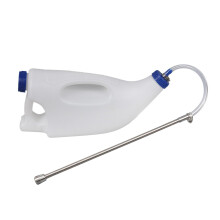 Oral Tube Feeder, 40 x 12.5 cm Multifunctional PP Material, 4L Capacity, Livestock Feeding Accessory