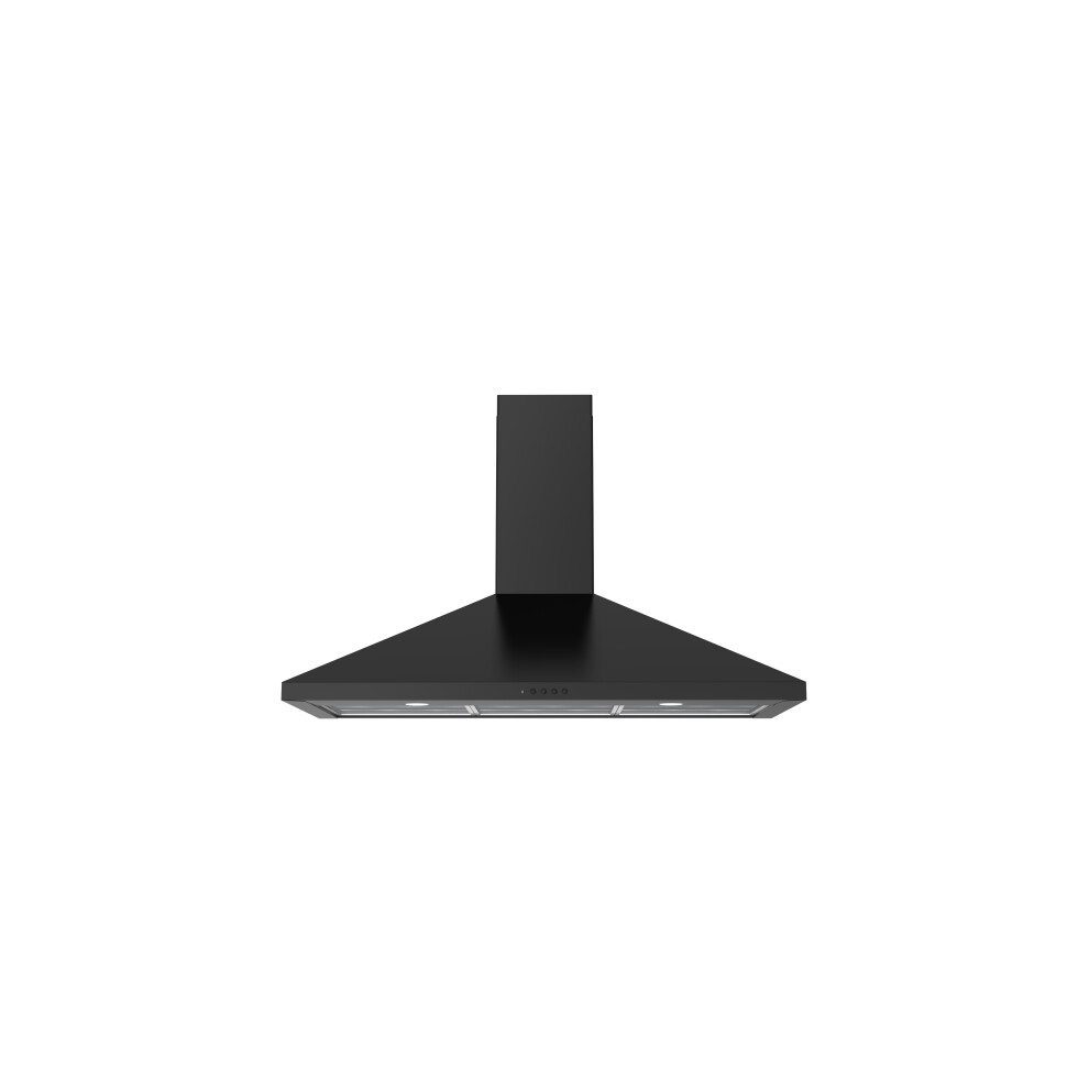 Leisure H1001pk 100Cm Chimney Cooker Hood - Black