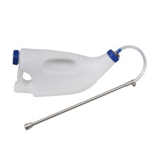 Veal Milk Feeder - 4L Calf Tube Feeder Bottle with Handle for Hydration and Oral Supply of Calves, Goats, and Lambs