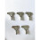 5 PCS 123482-91291 Ignition Key for Yanmar Marine 1