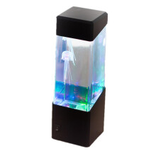 Jellyfish Lava Lamp - ABS Floating Jelly Light with Relaxing Jellyfish Decoration, 16-inch Colorful Home Decor
