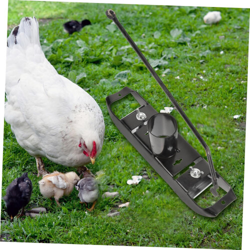 1satz Chicken Feed Dispenser with Mixing Function, Automatic Feed Homogenizer for Poultry, User-Friendly and Waste-Reducing 1