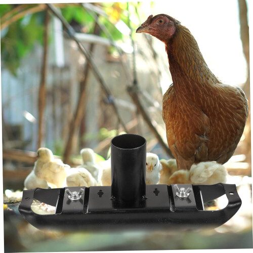 1satz Chicken Feed Dispenser with Mixing Function, Automatic Feed Homogenizer for Poultry, User-Friendly and Waste-Reducing 2