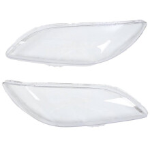 1 Pair Car Left & Right Front Headlight Cover Waterproof Clear Headlight Lens Shell Cover, for 2006-2012